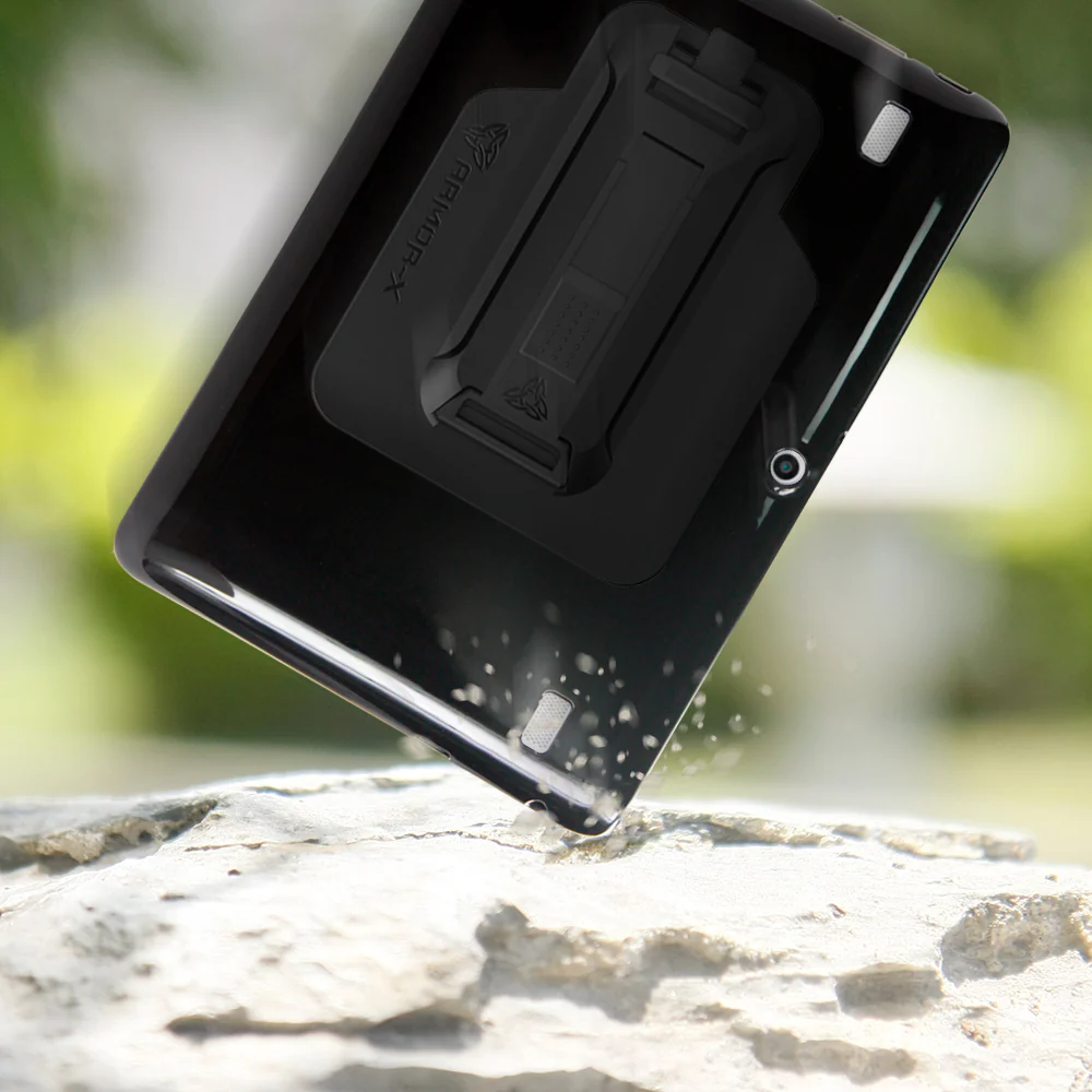 PXS-HW06 | Huawei MediaPad Link+ 10 | Shockproof Case w/ Kickstand & hand strap & X-Mount - Image 9