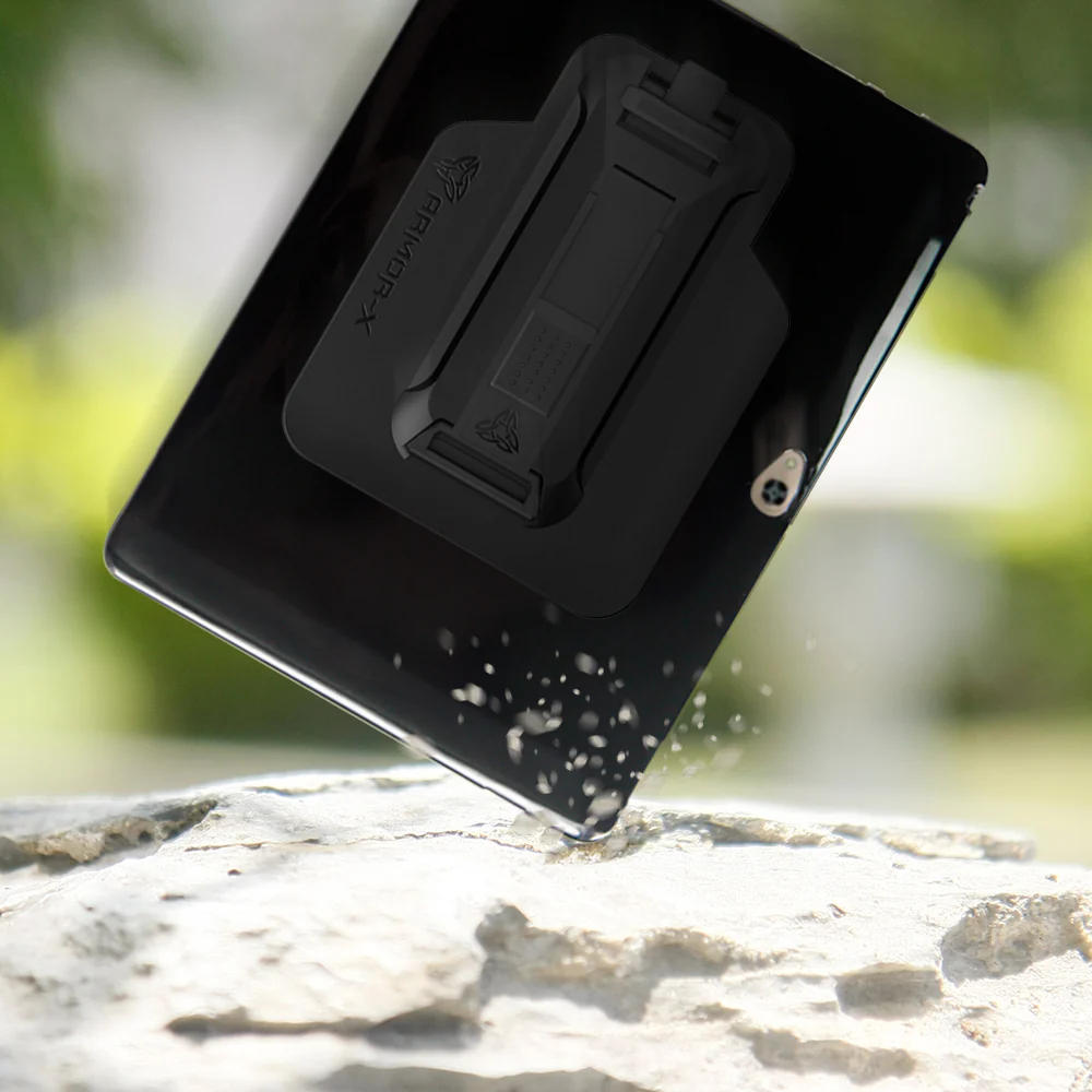 PXS-HW12 | Huawei MediaPad M2 10.0 | Shockproof Case w/ Kickstand & hand strap & X-Mount - Image 9
