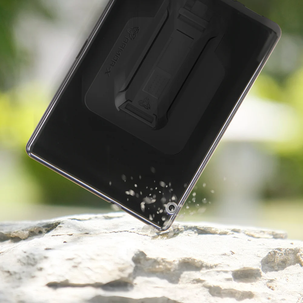 PXS-HW17 | Huawei MediaPad T3 10 9.6 | Shockproof Case w/ Kickstand & hand strap & X-Mount - Image 9
