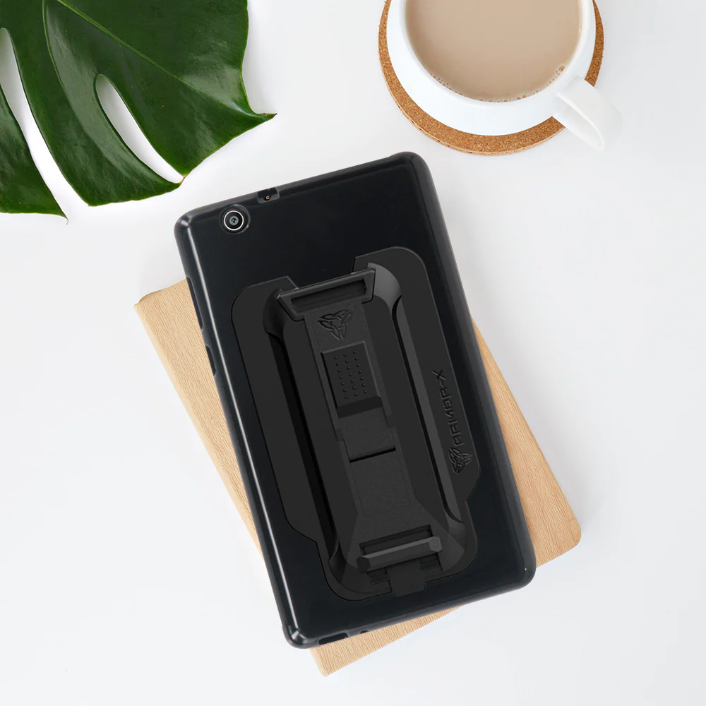 PXS-HW26 | Huawei MediaPad T3 7.0 3G | Shockproof Case w/ Kickstand & hand strap & X-Mount - Image 11
