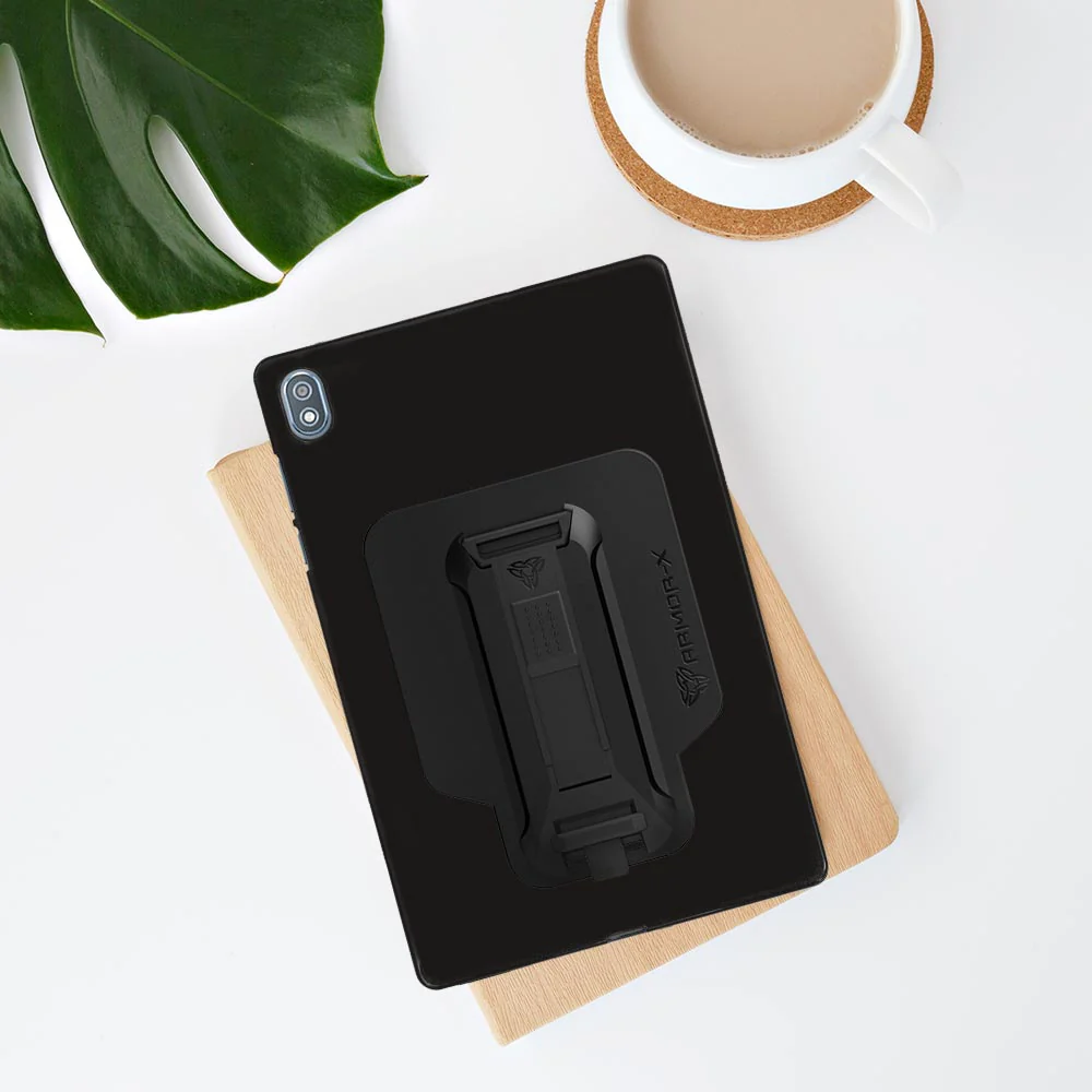 PXS-LN-A101 | Lenovo Tab 6 10.3 A101LV | Shockproof Case w/ Kickstand & hand strap & X-Mount - Image 10