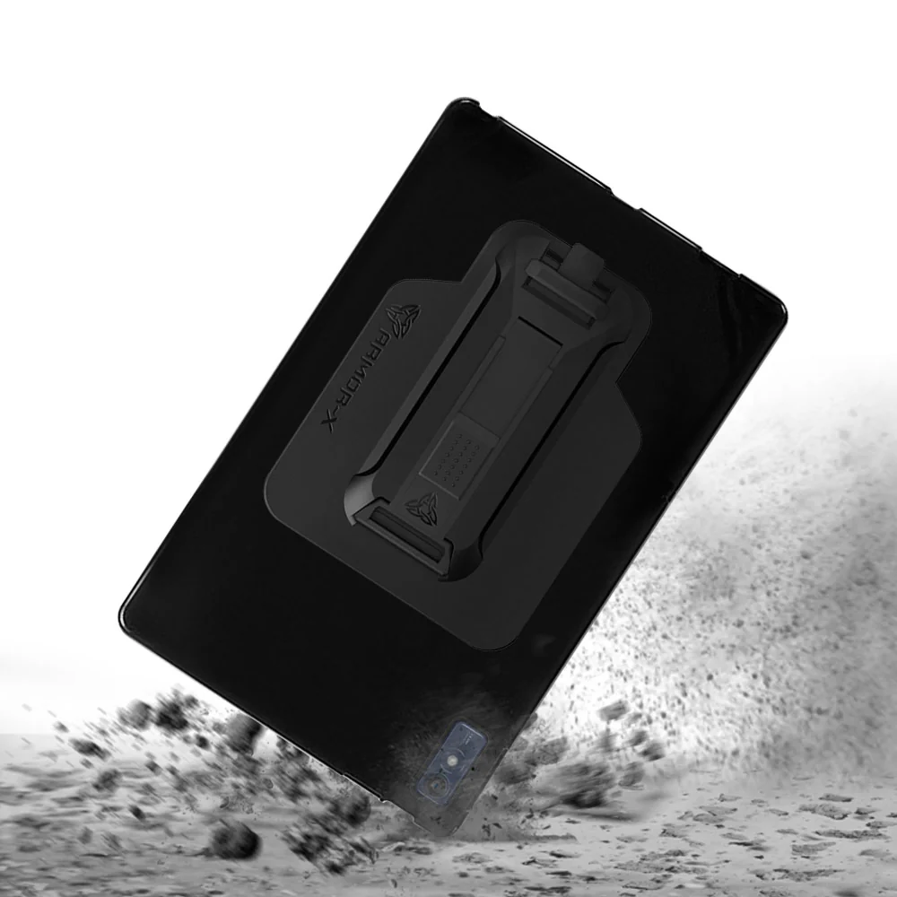 PXS-LN-M105G | Lenovo Tab M10 5G TB360 | Shockproof Case w/ Kickstand & hand strap & X-Mount - Image 9