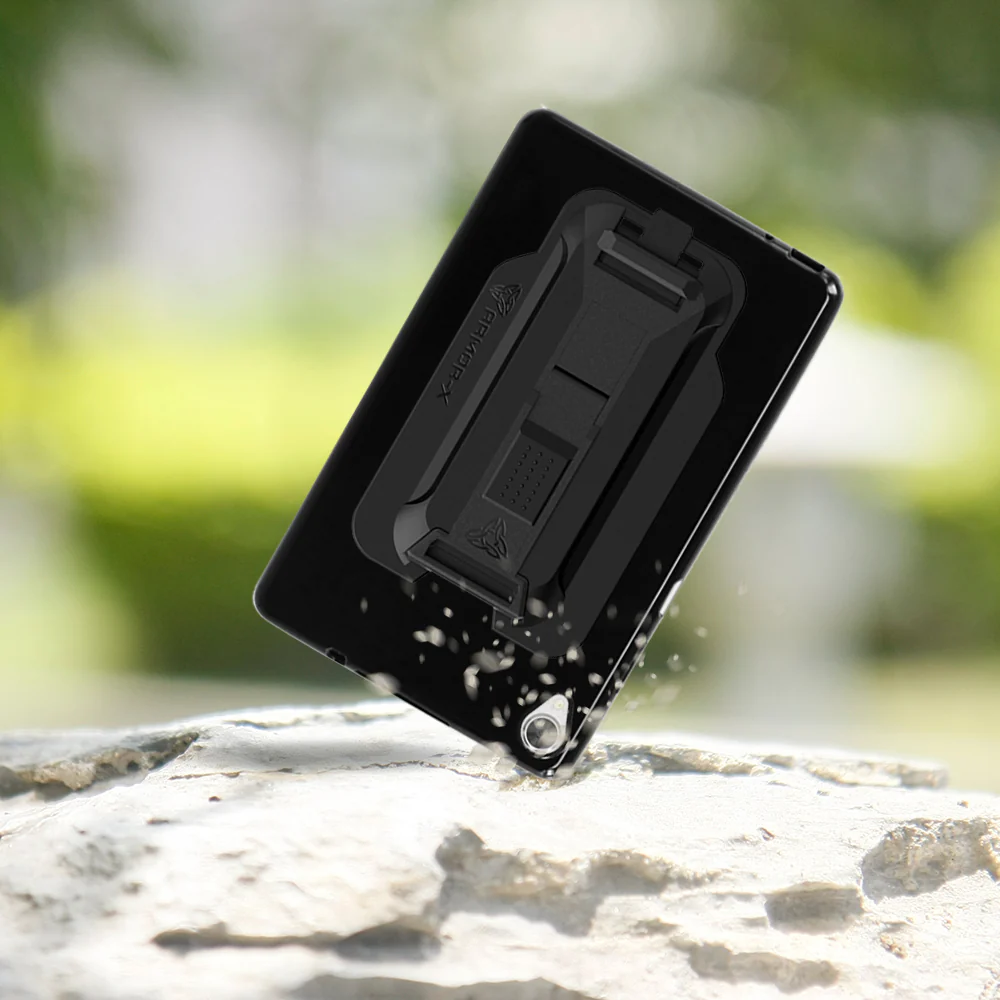 PXS-LN-M8FHD | Lenovo Tab M8 (FHD) TB-8705 | Shockproof Case w/ Kickstand & hand strap & X-Mount - Image 8