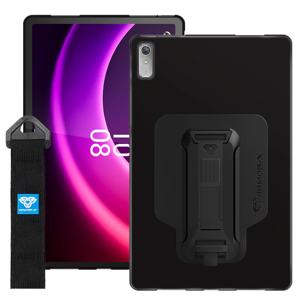 PXS-LN-P11G2 | Lenovo Tab P11 Gen 2 TB350 | Shockproof Case w/ Kickstand & hand strap & X-Mount