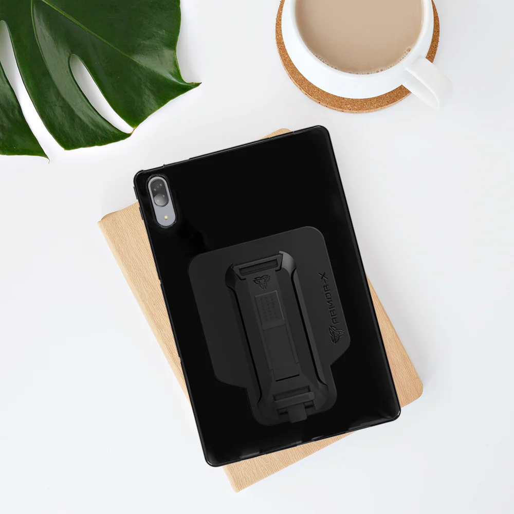 PXS-LN-P11PRO | Lenovo Tab P11 Pro TB-J706 | Shockproof Case w/ Kickstand & hand strap & X-Mount - Image 3