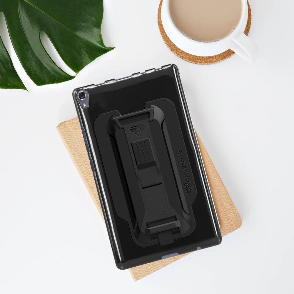 PXS-LN27 | Lenovo Tab3 8 Plus TB-8703F | Shockproof Case w/ Kickstand & hand strap & X-Mount - Image 11