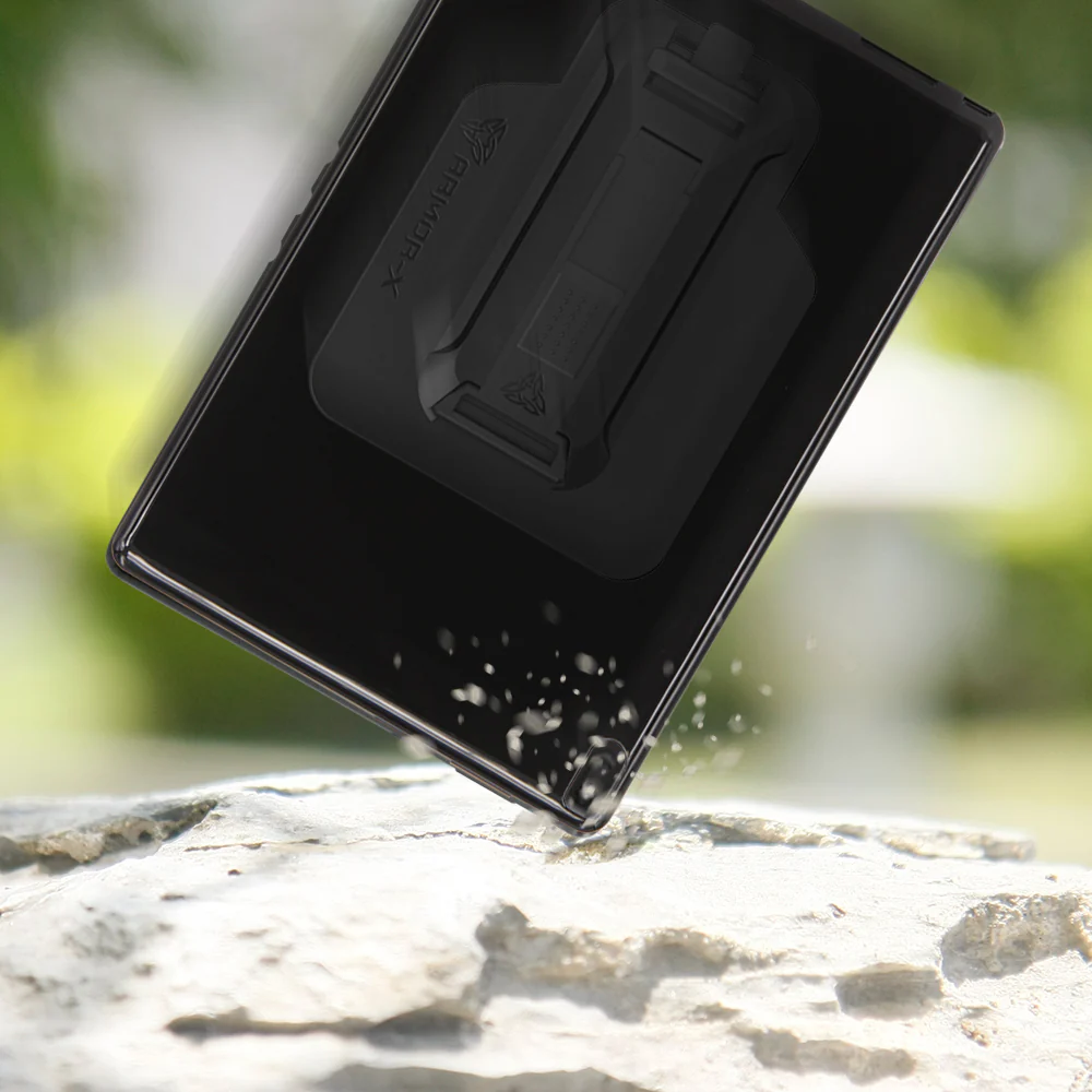 PXS-LN28 | Lenovo moto Tab X704A | Shockproof Case w/ Kickstand & hand strap & X-Mount - Image 9