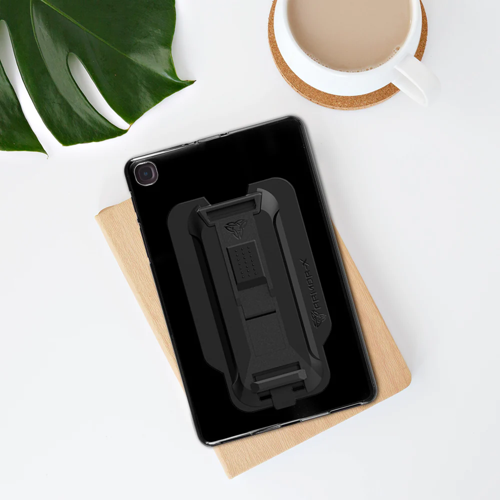 PXS-SS-T307 | Samsung Galaxy Tab A 8.4 (2020) SM-T307 | Shockproof Case w/ Kickstand & hand strap & X-Mount - Image 11