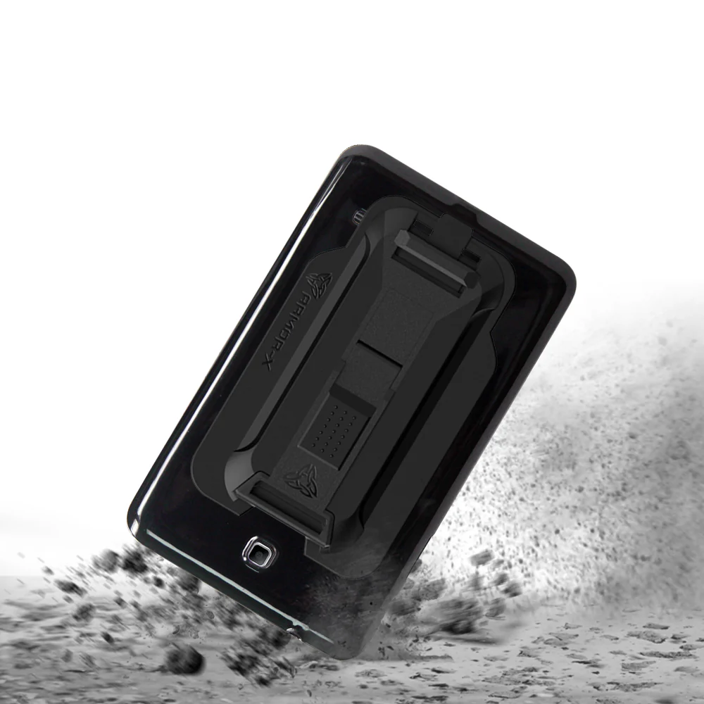PXS-SS16 | Samsung Galaxy Tab 4 8.0 T335 T333 T331 T330 | Shockproof Case w/ Kickstand & hand strap & X-Mount - Image 10
