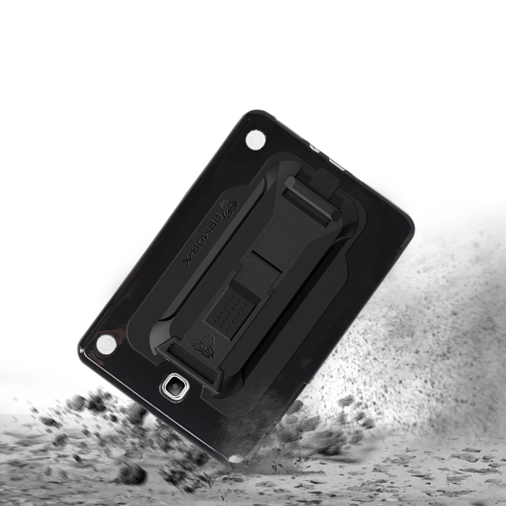 PXS-SS25 | Samsung Galaxy Tab A 8.0 T350 T355 / P350 P355 (S-pen version) | Shockproof Case w/ Kickstand & hand strap & X-Mount - Image 11