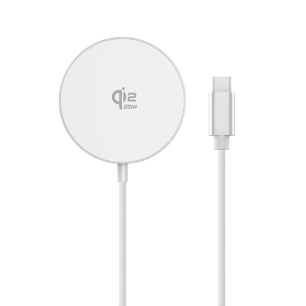 QI2-02 | Qi2.2 25W Wireless Charger Compatible with iPhone, AirPods