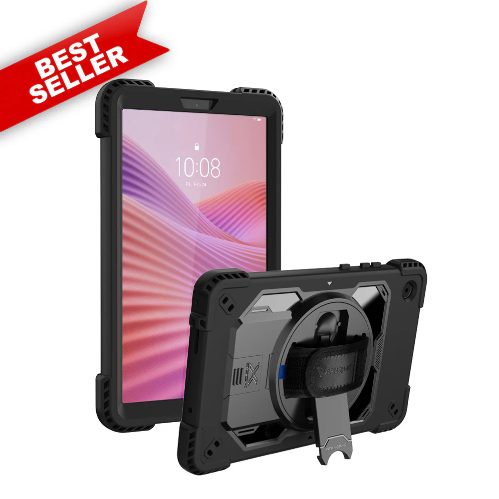 RAN-LN-K9 | Lenovo Tab One TB305 | Rainproof military grade rugged case with X-DOCK modular eco-system