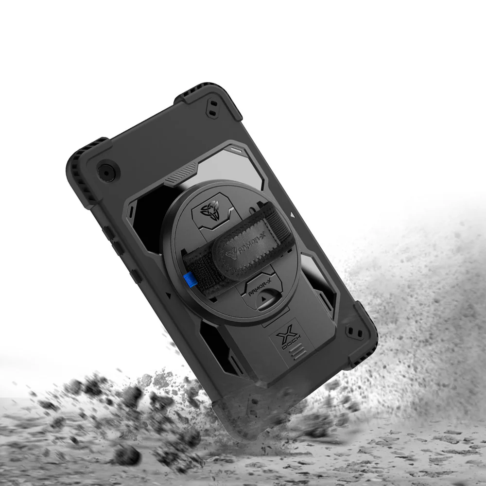 RAN-LN-K9 | Lenovo Tab One TB305 | Rainproof military grade rugged case with X-DOCK modular eco-system - Image 15