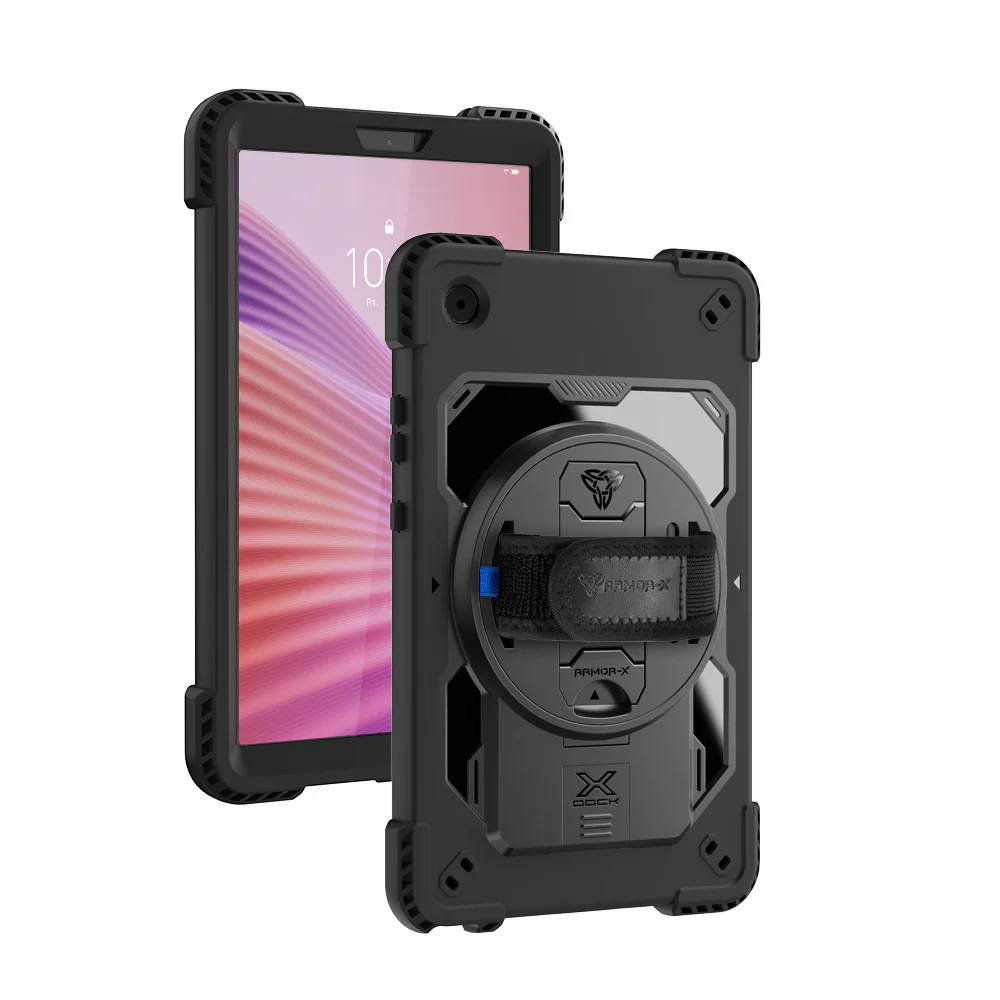 RAN-LN-K9 | Lenovo Tab One TB305 | Rainproof military grade rugged case with X-DOCK modular eco-system - Image 17