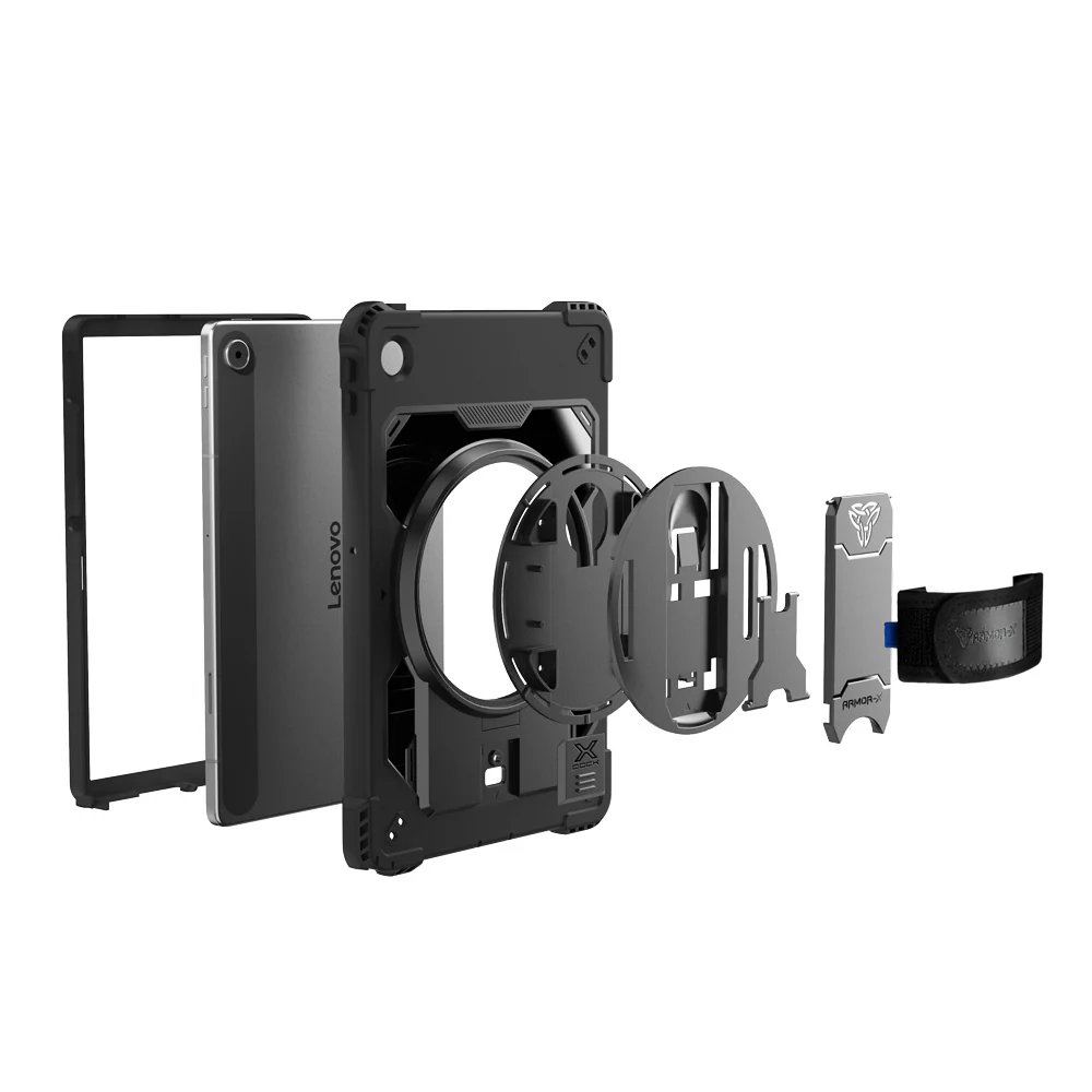 RAN-LN-TB311 | Lenovo Tab ( 10.1" TB311 ) | Rainproof military grade rugged case with X-DOCK modular eco-system - Image 16