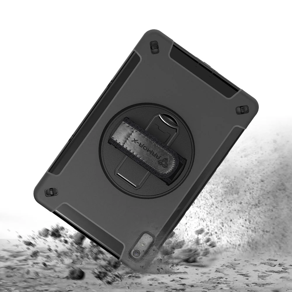 RIN-LN-P11G2 | Lenovo Tab P11 Gen 2 TB350 | Rainproof military grade rugged case with hand strap and kick-stand - Image 9