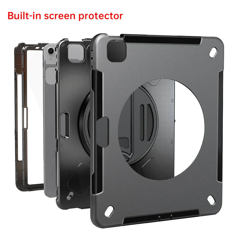 RKB-iPad-A5 | iPad Air 11 (M2) / (M3) / (M4) | Rainproof Rugged Case | Pilot Kneeboard & Clipboard with leg strap - Image 8
