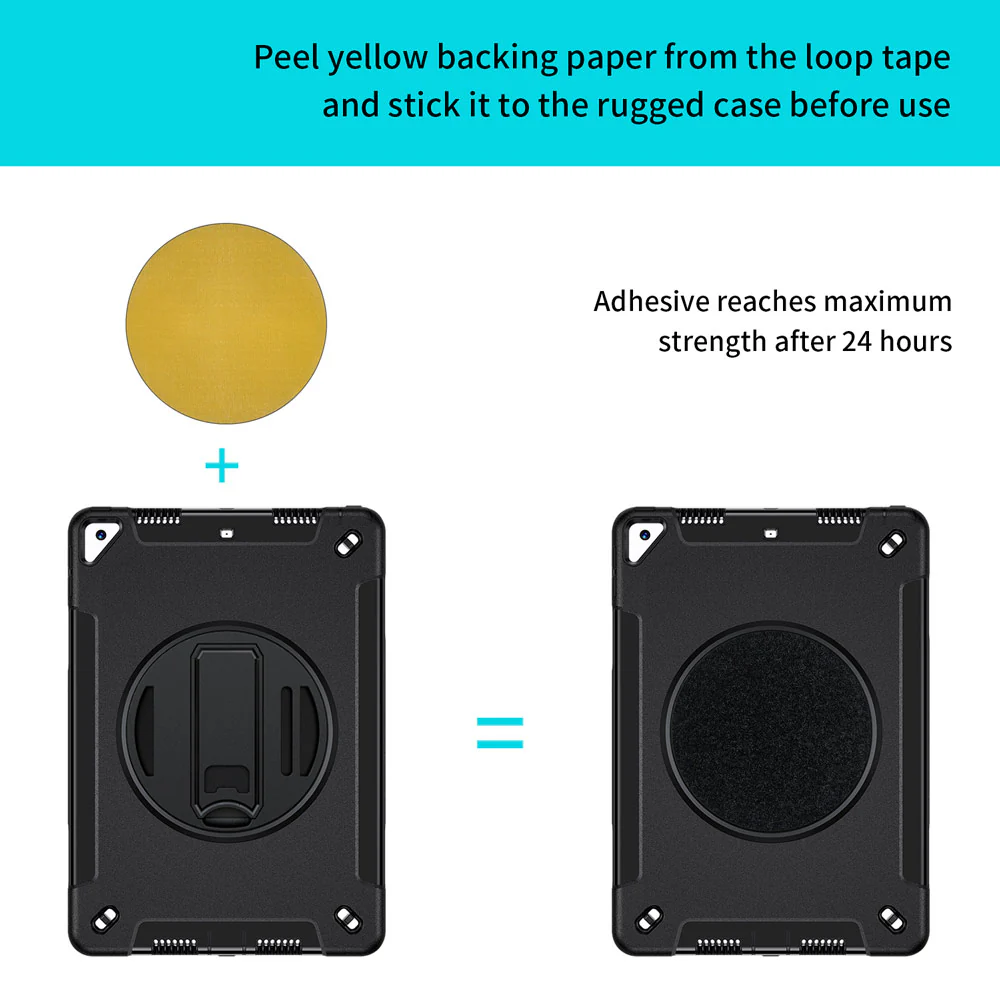 RKB-iPad-N4 | iPad Pro 10.5 2017 | Rainproof Rugged Case | Pilot Kneeboard & Clipboard with leg strap - Image 3