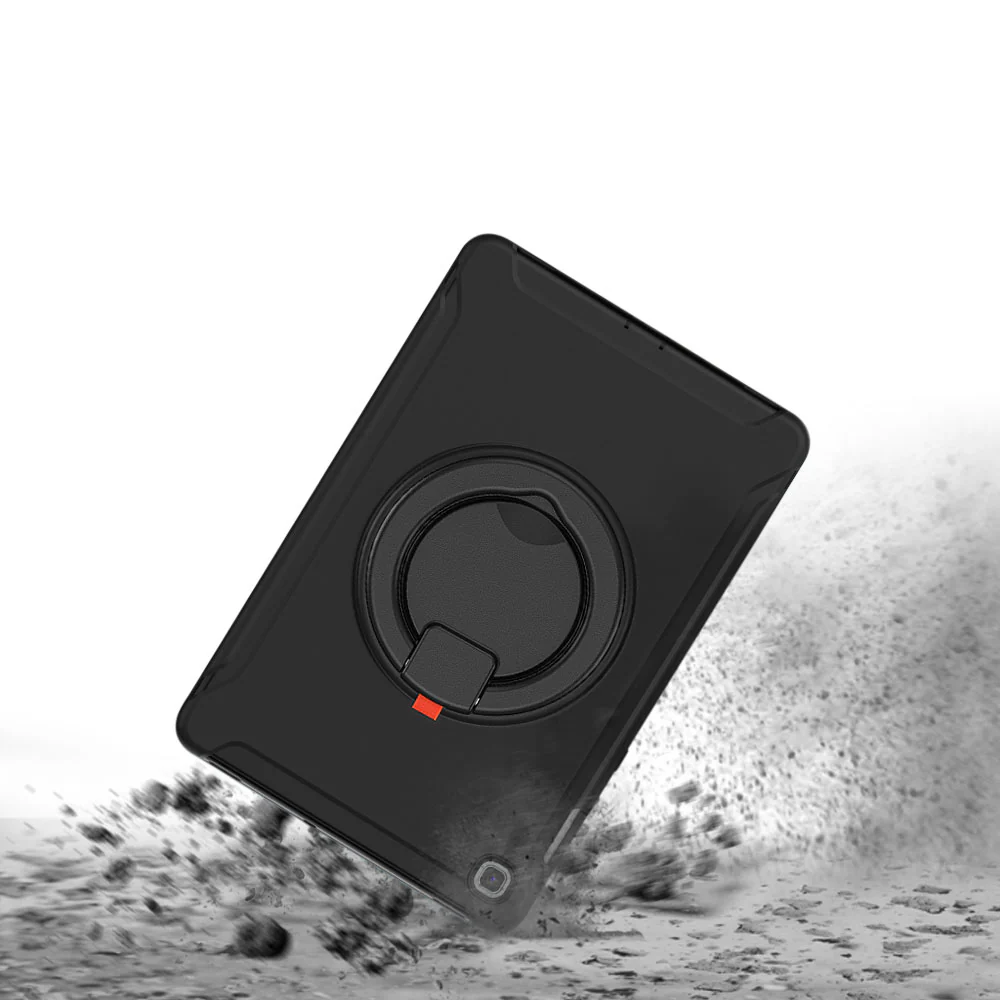 RON-SS-T720 | Samsung Galaxy Tab S5e T720 T725 | Rugged case with kick-stand & pencil Holder & folding grip - Image 4