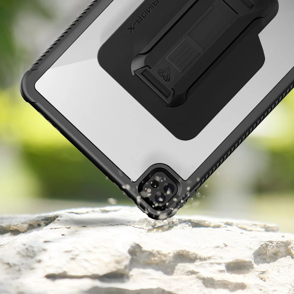 RX-iPad-PR6 | iPad Pro 11 ( 2nd Gen ) 2020 | Multi-layer Protection Case With Handstrap & Kickstand & X-Mount - Image 3