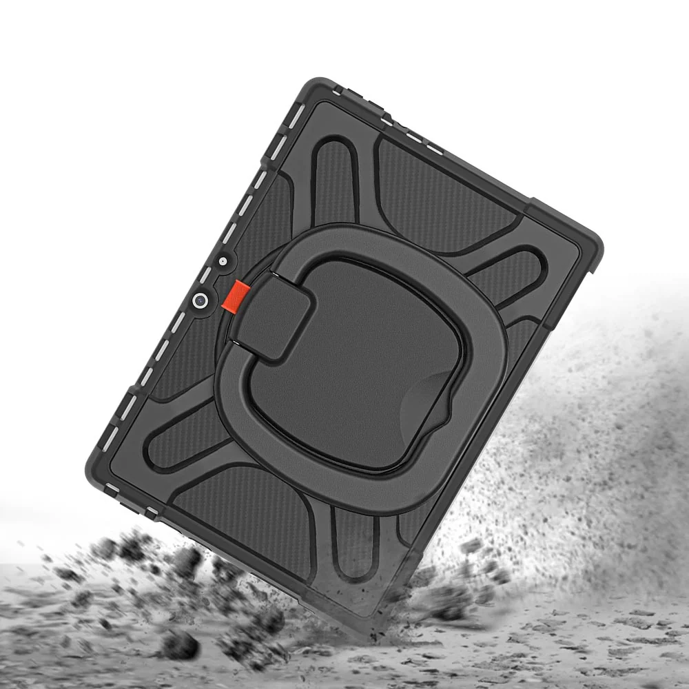SON-MS-SFPR8 | Microsoft Surface Pro 8 | Ultra 2 layers shockproof rugged case with folding grip and kick-stand Compatible with keyboard - Image 7