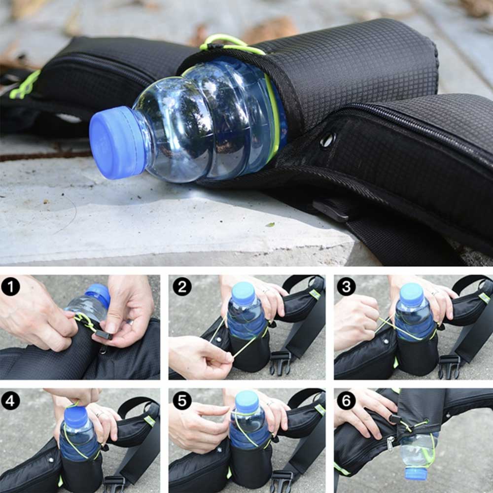 SPT-WB04 | Sports Waist Bag With Bottle Pocket - Image 3