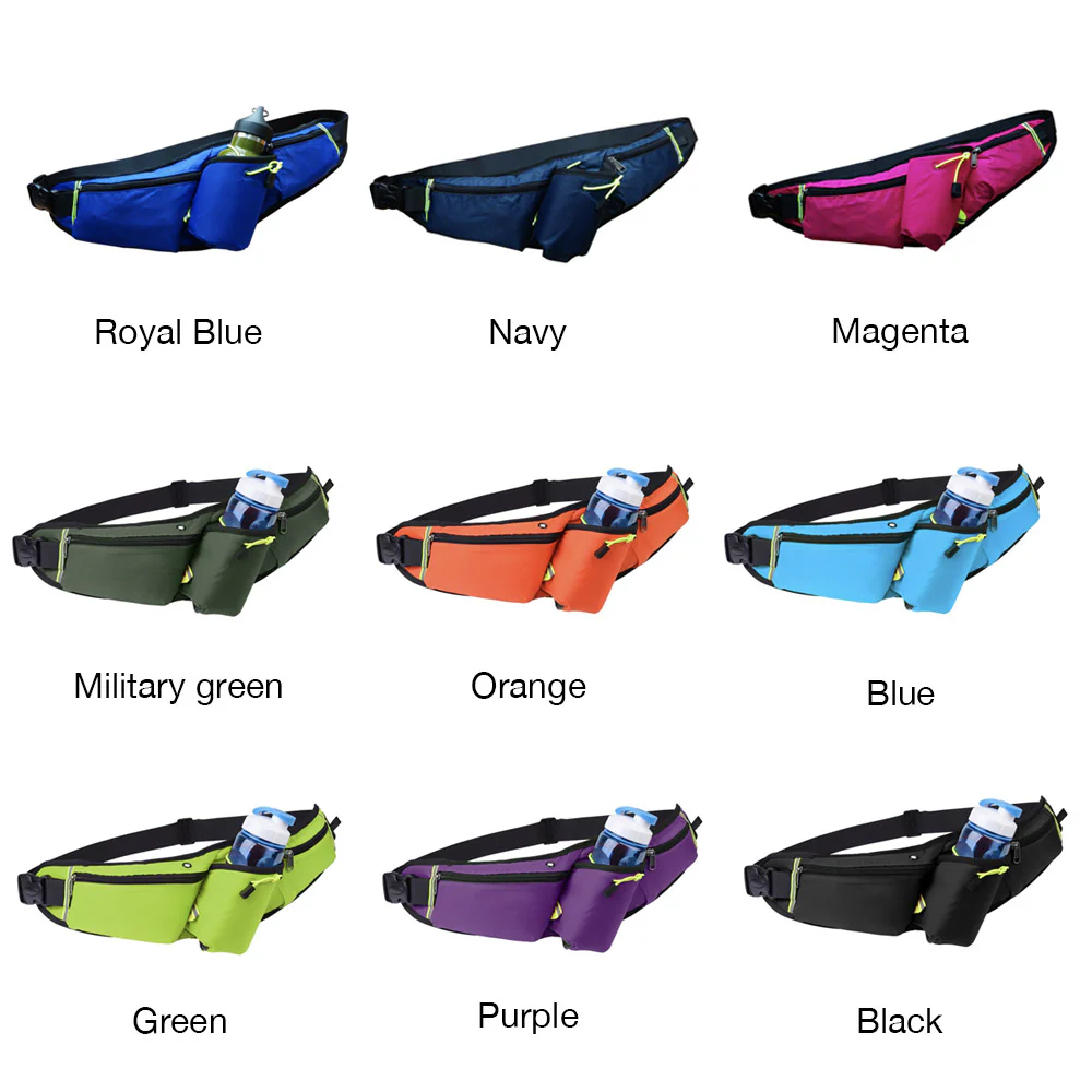 SPT-WB04 | Sports Waist Bag With Bottle Pocket - Image 8