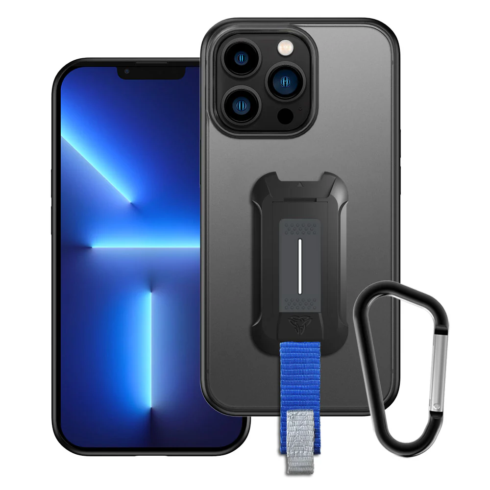 SX-IPH-13PMX | iPhone 13 Pro Max | Shockproof Case w/ X-Mount & Carabiner