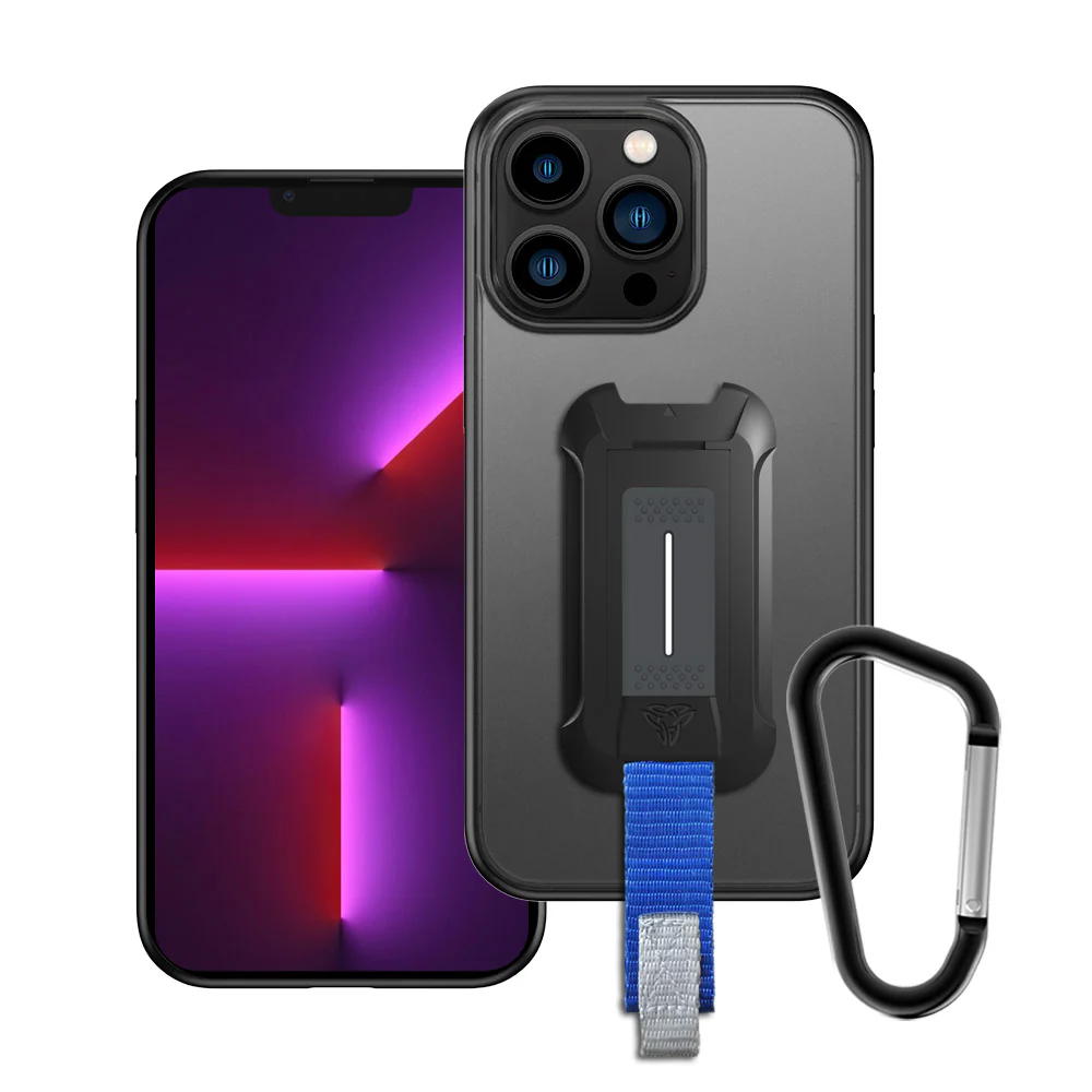SX-IPH-13PRO | iPhone 13 Pro | Shockproof Case w/ X-Mount & Carabiner