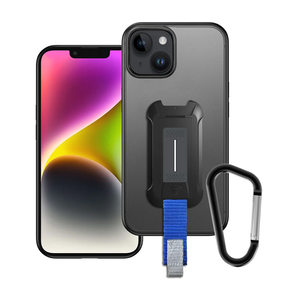 SX-IPH-14 | iPhone 14 | Shockproof Case w/ X-Mount & Carabiner