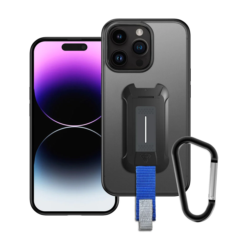 SX-IPH-14PRO | iPhone 14 Pro | Shockproof Case w/ X-Mount & Carabiner