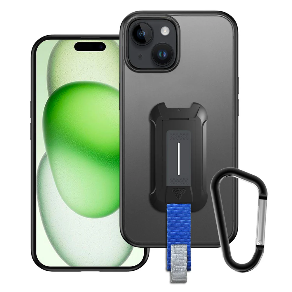 SX-IPH-15PL | iPhone 15 Plus | Shockproof Case w/ X-Mount & Carabiner