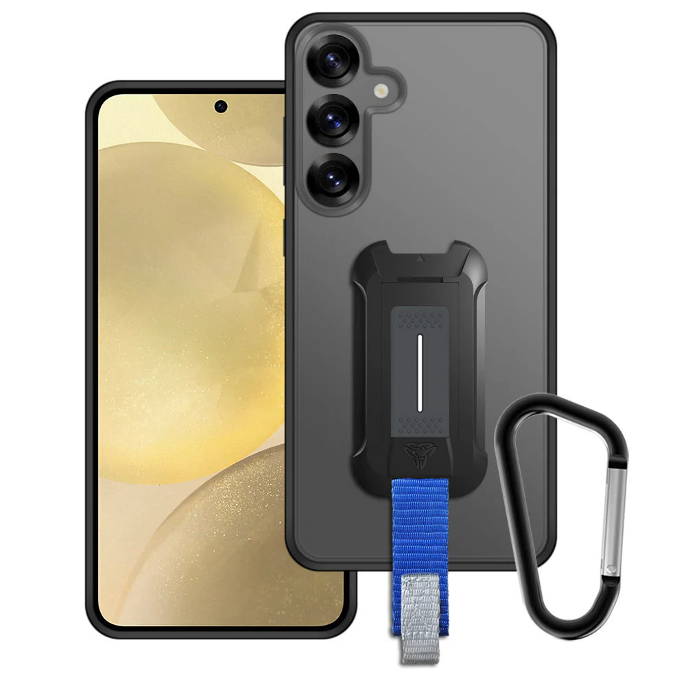 SX-SS25-S25P | Samsung Galaxy S25+ S25 Plus SM-S936 | Shockproof Case w/ X-Mount & Carabiner