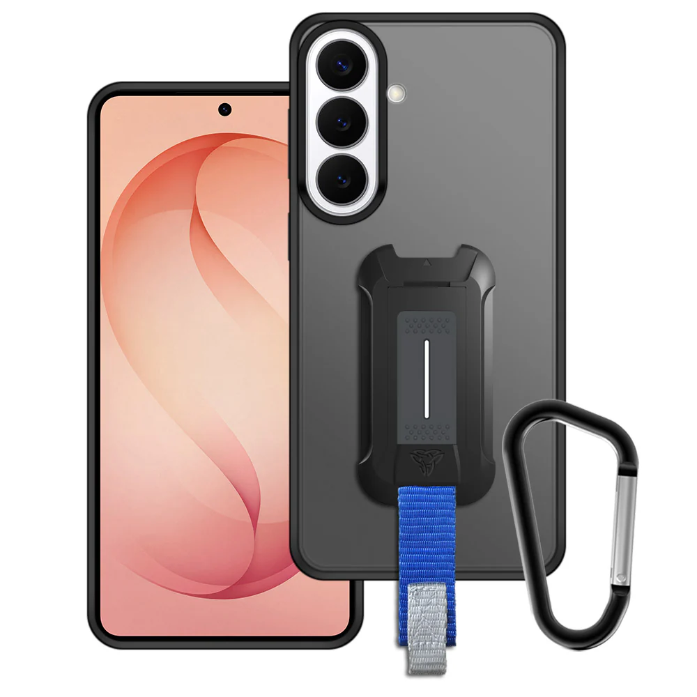 SX-SS26-S26P | Samsung Galaxy S26+ S26 Plus SM-S947 | Shockproof Case w/ X-Mount & Carabiner