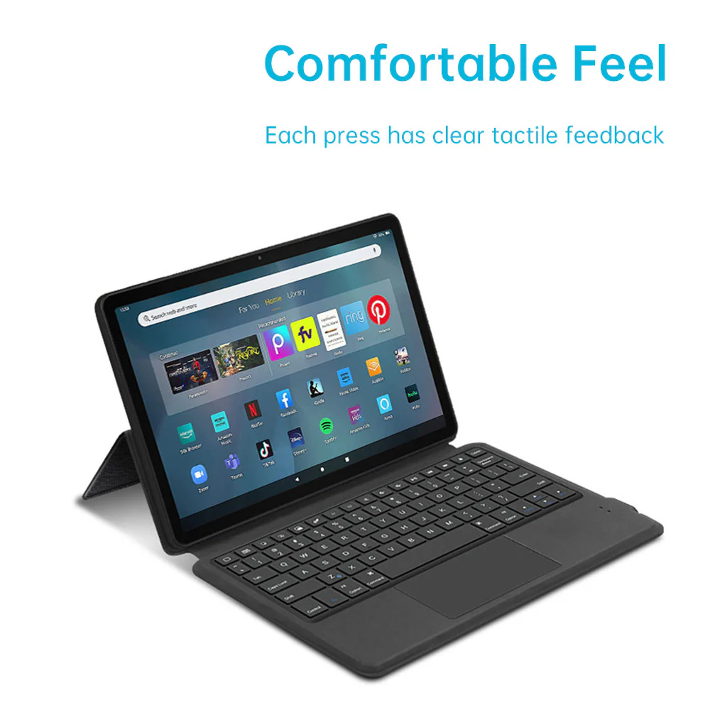 TKV-AZ-FRMX11 | Amazon Fire Max 11 | Premium Keyboard Case with Multi-touch Trackpad - Image 5