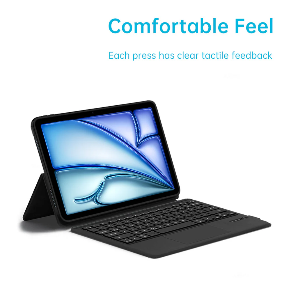 TKV-iPad-A5 | iPad Air 11 (M2) / (M3) / (M4) | Premium Keyboard Case with Multi-touch Trackpad - Image 5