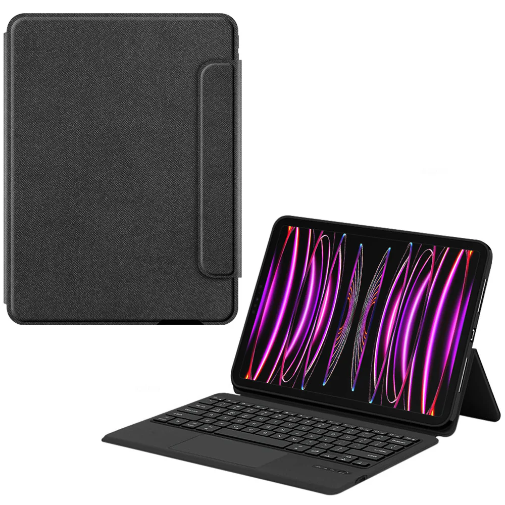 TKV-iPad-A5 | iPad Pro 11 ( 1st / 2nd / 3rd / 4th Gen. ) 2018 / 2020 / 2021 / 2022 | Premium Keyboard Case with Multi-touch Trackpad