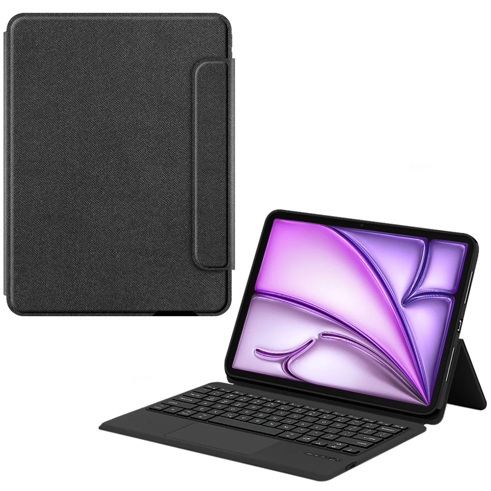 TKV-iPad-A6 | iPad Air 13 (M2) / (M3) / (M4) | Premium Keyboard Case with Multi-touch Trackpad