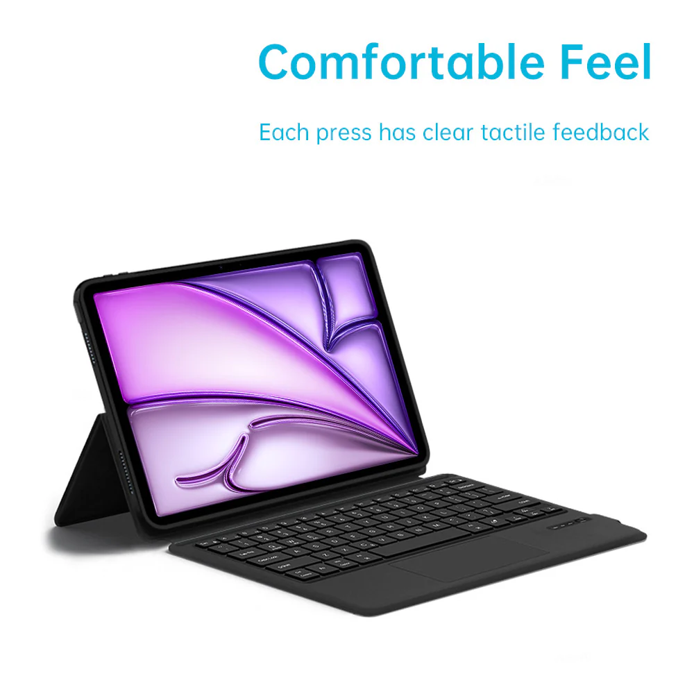 TKV-iPad-A6 | iPad Air 13 (M2) / (M3) / (M4) | Premium Keyboard Case with Multi-touch Trackpad - Image 5