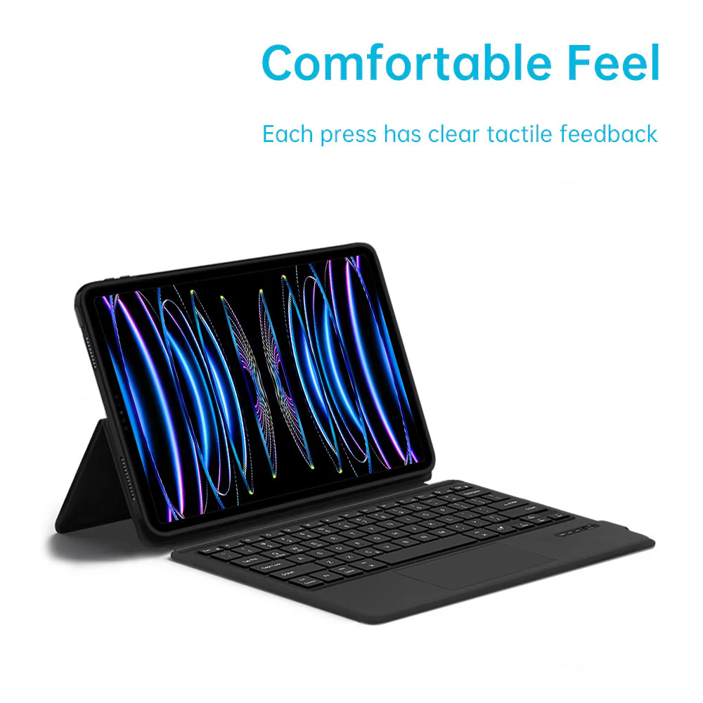TKV-iPad-A6 | iPad Pro 12.9 ( 3rd / 4th / 5th / 6th Gen. ) 2018 / 2020 / 2021 / 2022 | Premium Keyboard Case with Multi-touch Trackpad - Image 5
