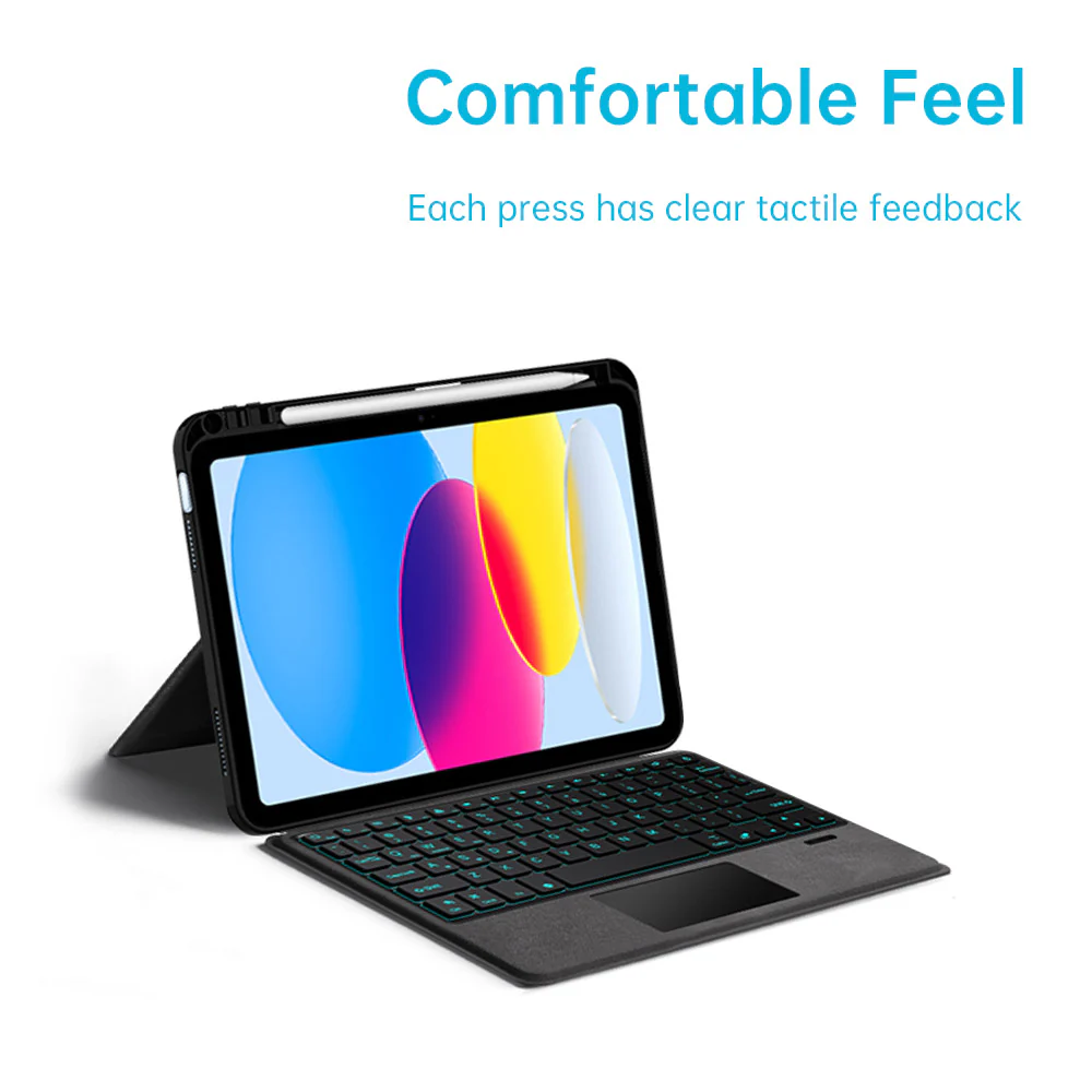 TKV-iPad-N5 | iPad 11-Inch (11th Gen / A16) | Premium Keyboard Case with Multi-touch Trackpad - Image 5