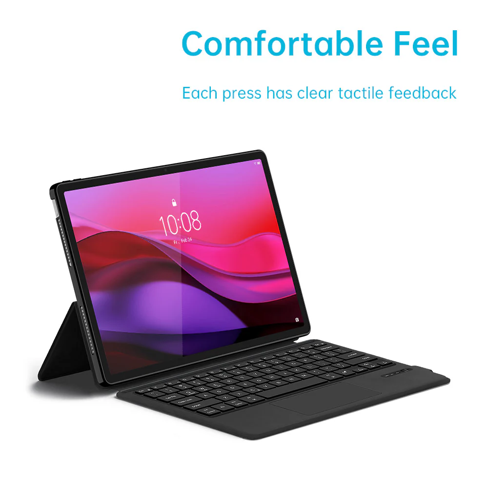 TKV-LN-TB520FU | Lenovo Yoga Tab Plus TB520FU | Premium Keyboard Case with Multi-touch Trackpad - Image 3