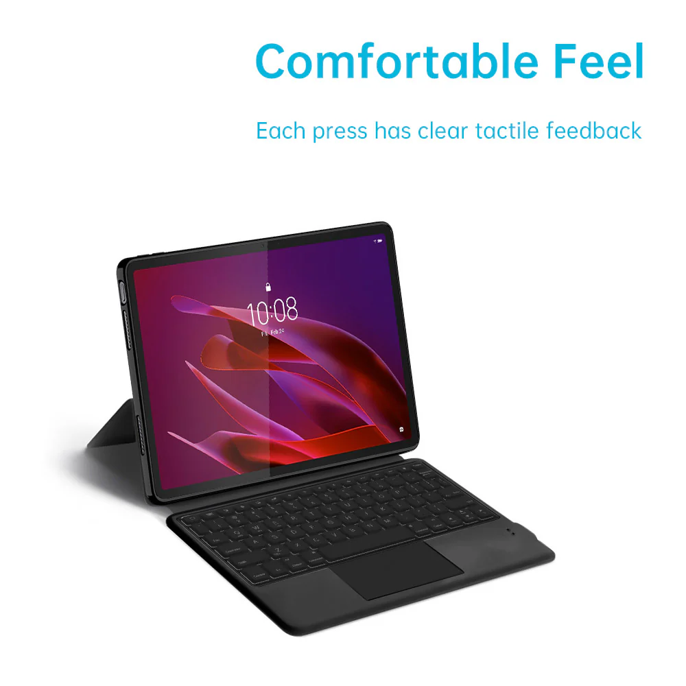 TKV-LN-TB710 | Lenovo Yoga Tab ( 11.1" TB710 ) | Premium Keyboard Case with Multi-touch Trackpad - Image 3