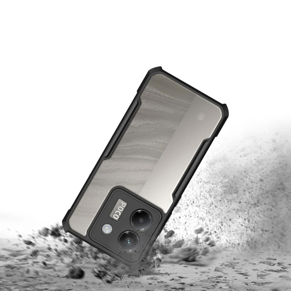 TN-Mi24-PCM7P | Xiaomi Poco M7 Pro 5G Case | Slim Shockproof Case - Image 3