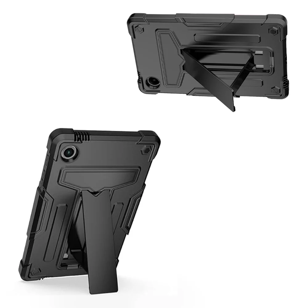 TRN-SS-X110 | Samsung Galaxy Tab A9 ( 8.7" ) SM-X110 / SM-X115 | 3 Layers Shockproof Rugged Case with Kick-Stand - Image 4