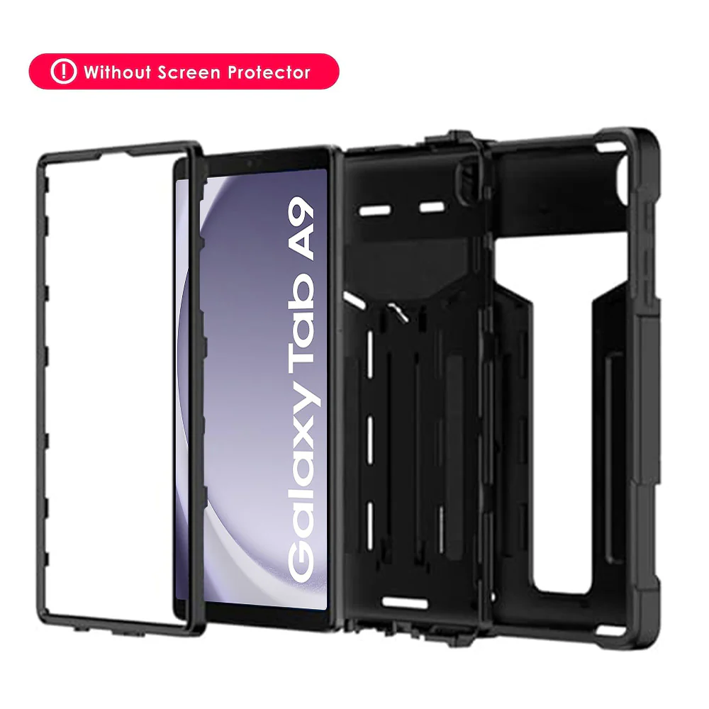 TRN-SS-X135 | Samsung Galaxy Tab A11 ( 8.7" ) SM-X133 / SM-X135 | 3 Layers Shockproof Rugged Case with Kick-Stand - Image 5