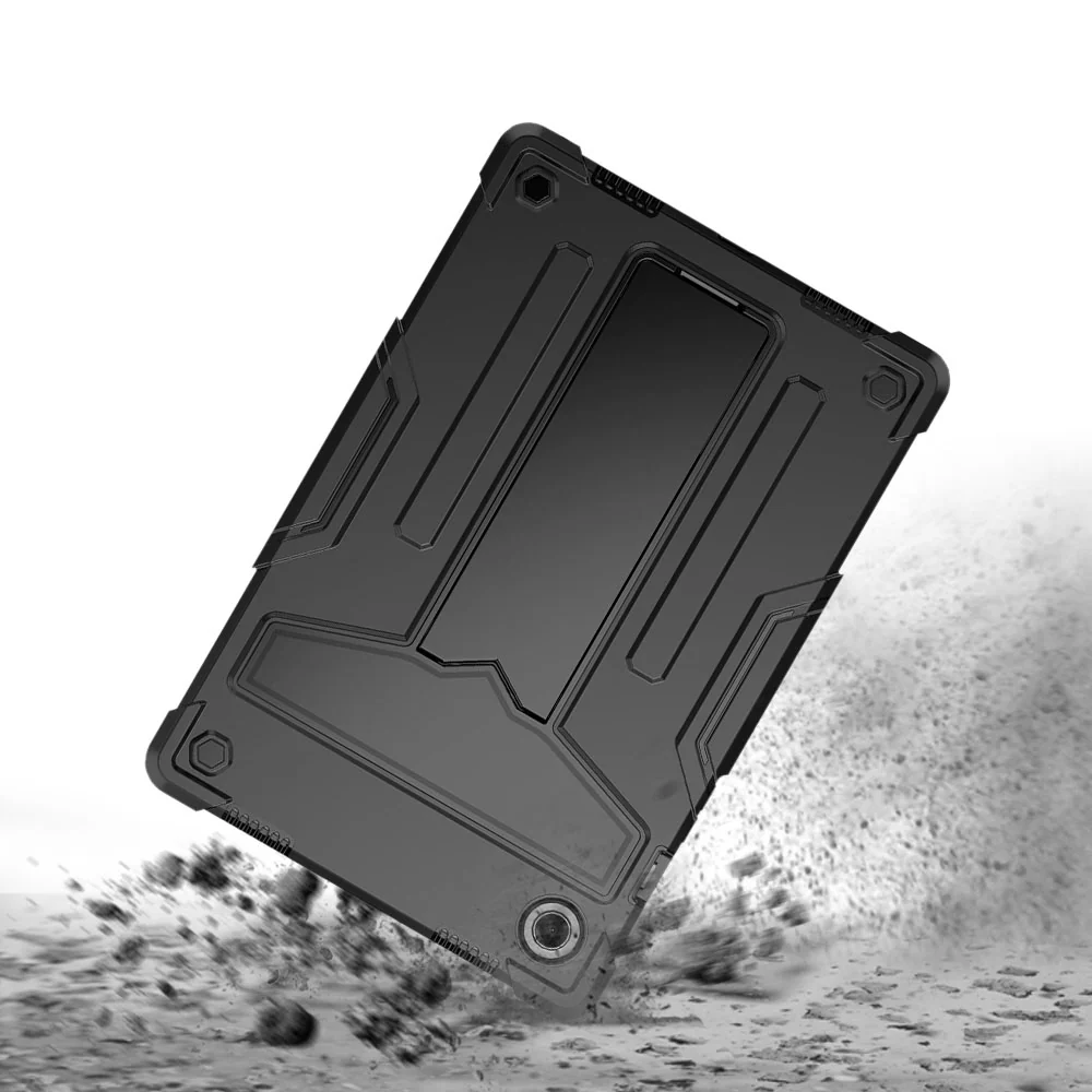 TRN-SS-X210 | Samsung Galaxy Tab A9+ A9 Plus ( 11" ) SM-X210 / SM-X215 / SM-X216 | 3 Layers Shockproof Rugged Case with Kick-Stand - Image 2