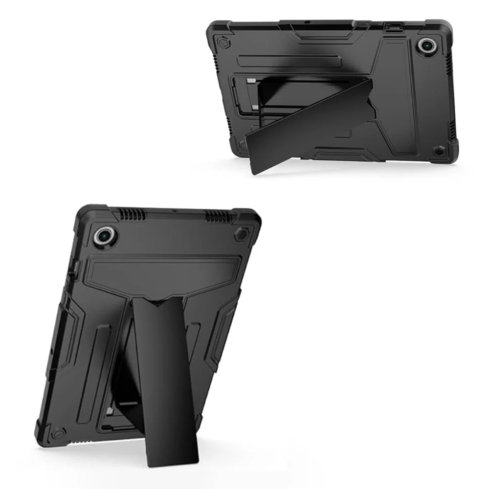 TRN-SS-X210 | Samsung Galaxy Tab A9+ A9 Plus ( 11" ) SM-X210 / SM-X215 / SM-X216 | 3 Layers Shockproof Rugged Case with Kick-Stand - Image 4