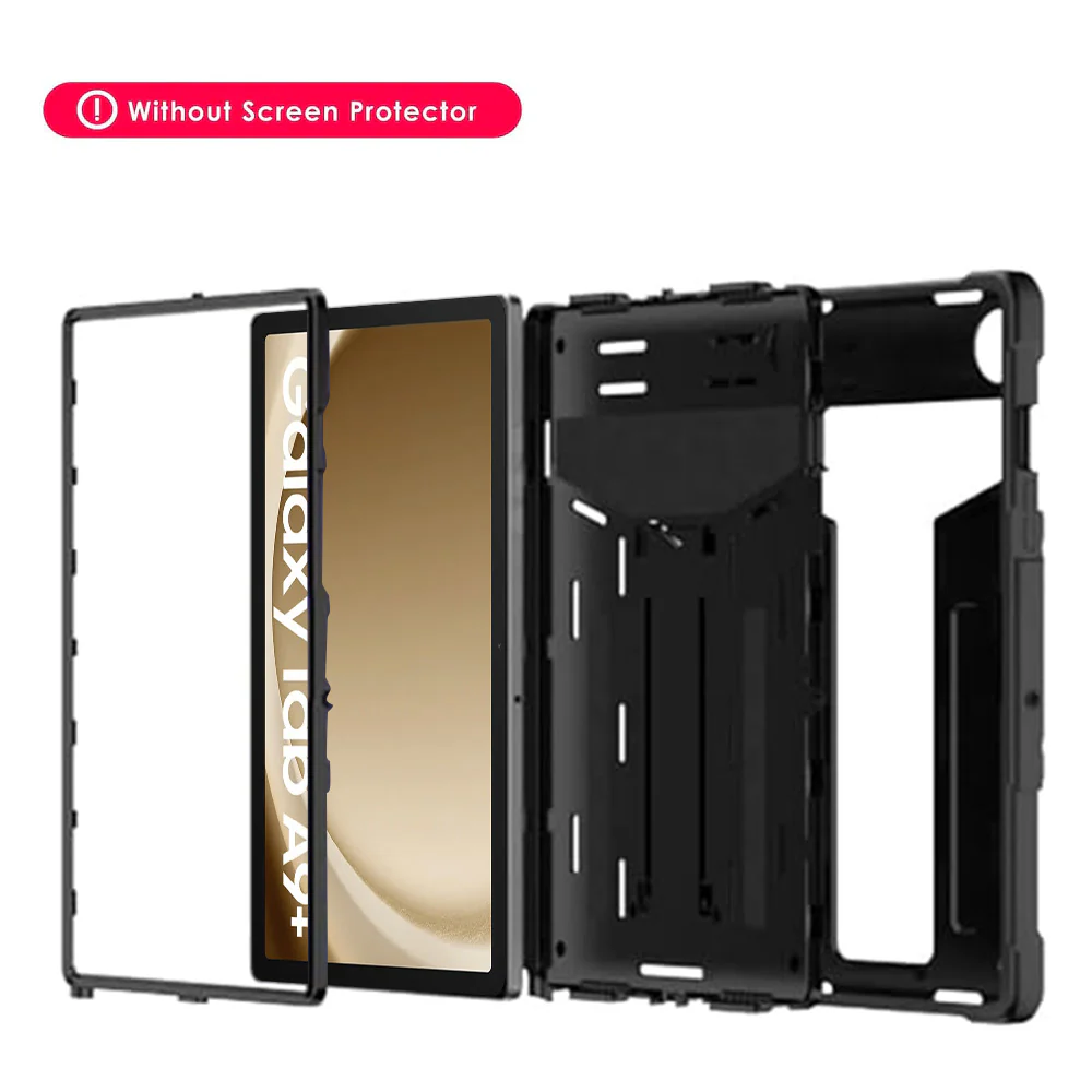 TRN-SS-X230 | Samsung Galaxy Tab A11+ A11 Plus ( 11" ) SM-X230 / SM-X235 / SM-X236 / SM-X238 | 3 Layers Shockproof Rugged Case with Kick-Stand - Image 3