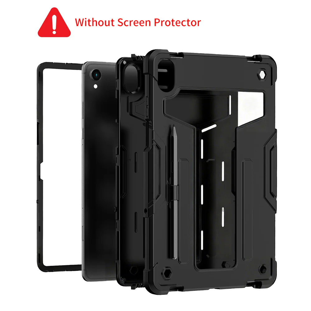 TRN-SS-X730 | Samsung Galaxy Tab S11 SM-X730 / X736 / X738 | 3 Layers Shockproof Rugged Case with Kick-Stand - Image 2